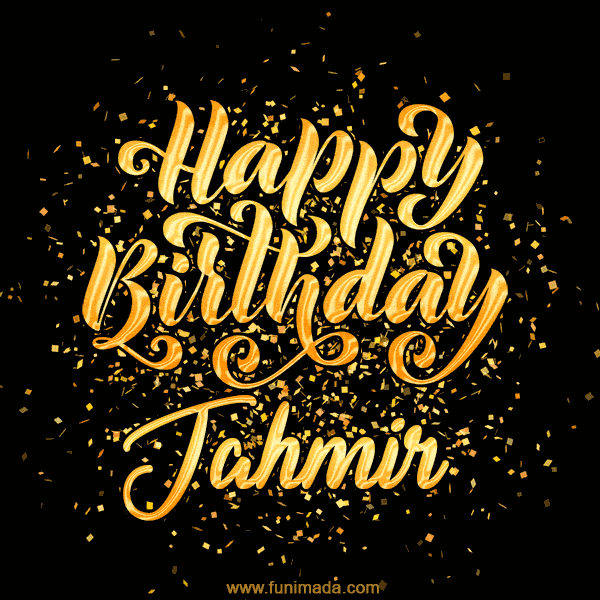 Happy Birthday Card for Jahmir - Download GIF and Send for Free