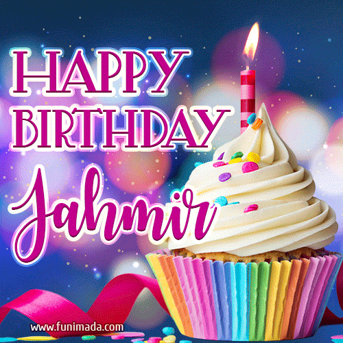 Happy Birthday Jahmir - Lovely Animated GIF