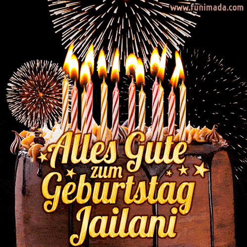 Alles Gute zum Geburtstag Jailani (GIF)