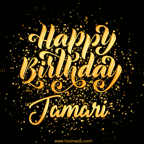 Happy Birthday Card for Jamari - Download GIF and Send for Free