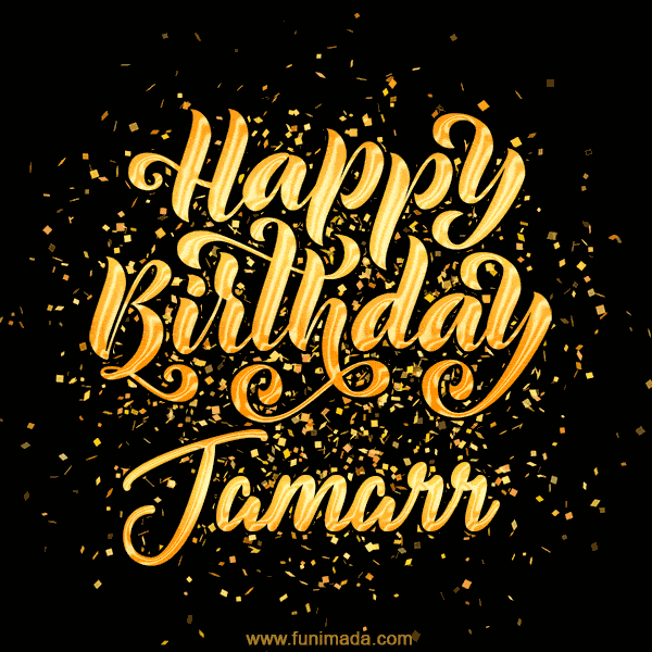 Happy Birthday Card for Jamarr - Download GIF and Send for Free