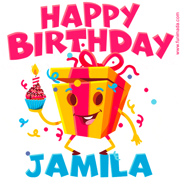 Funny Happy Birthday Jamila GIF