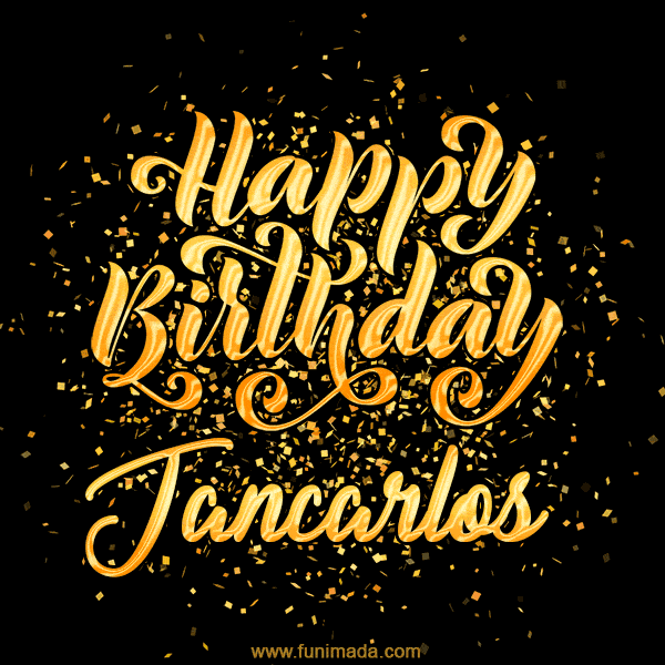 Happy Birthday Card for Jancarlos - Download GIF and Send for Free