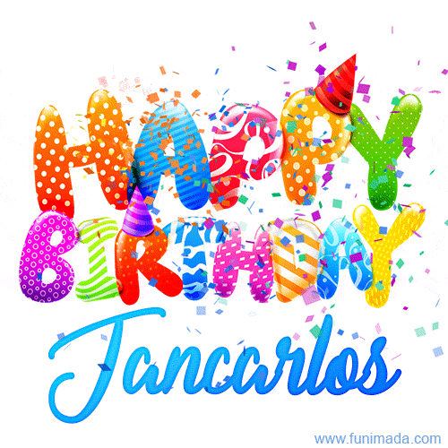 Happy Birthday Jancarlos - Creative Personalized GIF With Name