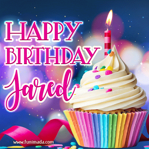 Happy Birthday Jared - Lovely Animated GIF