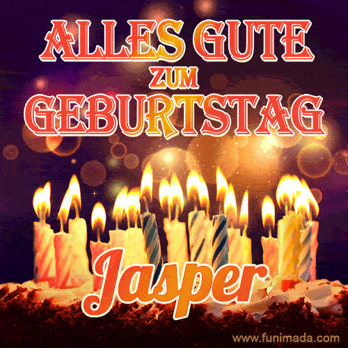 Alles Gute zum Geburtstag Jasper (GIF)