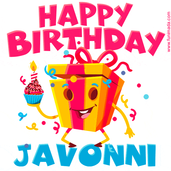 Funny Happy Birthday Javonni GIF