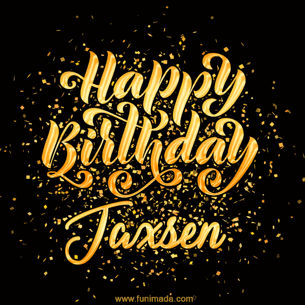 Happy Birthday Card for Jaxsen - Download GIF and Send for Free