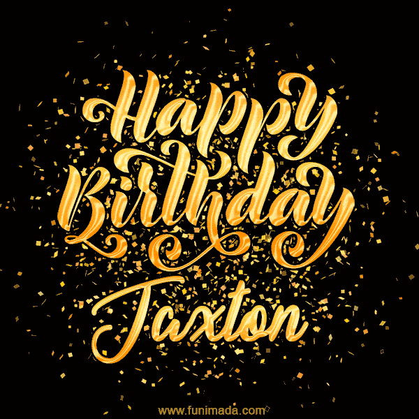 Happy Birthday Card for Jaxton - Download GIF and Send for Free