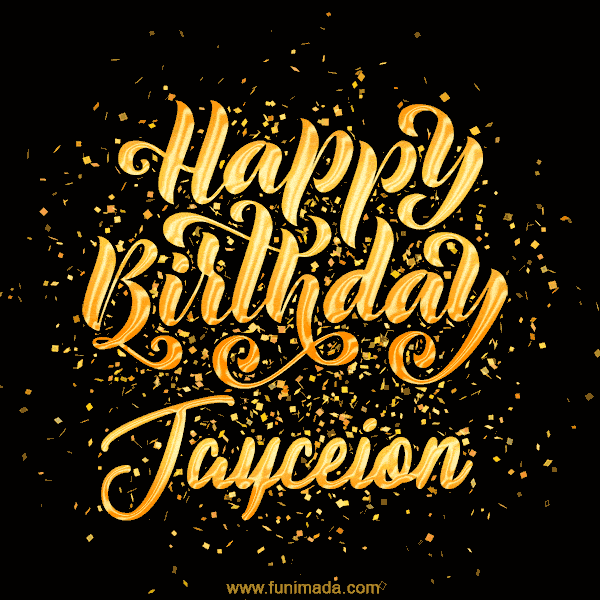 Happy Birthday Card for Jayceion - Download GIF and Send for Free