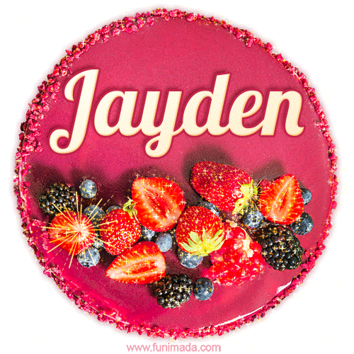Happy Birthday Card for Jayden - Download GIF and Send for Free