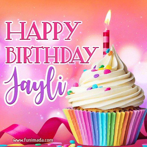 Happy Birthday Jayli - Lovely Animated GIF