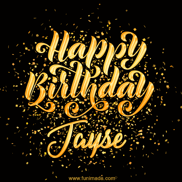 Happy Birthday Card for Jayse - Download GIF and Send for Free