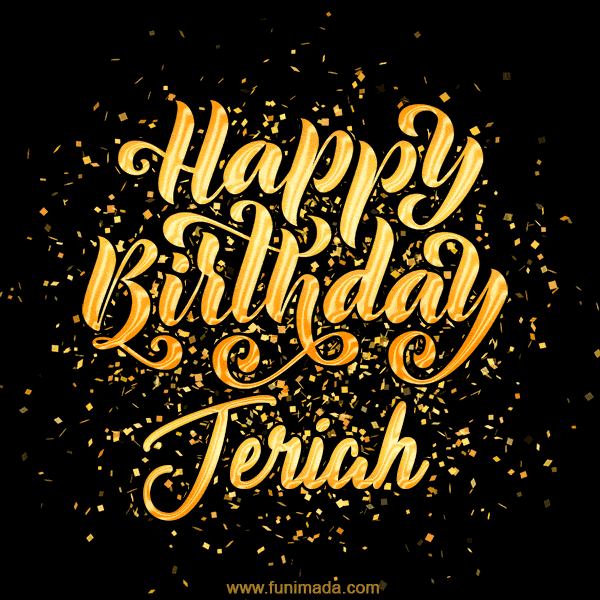 Happy Birthday Card for Jeriah - Download GIF and Send for Free