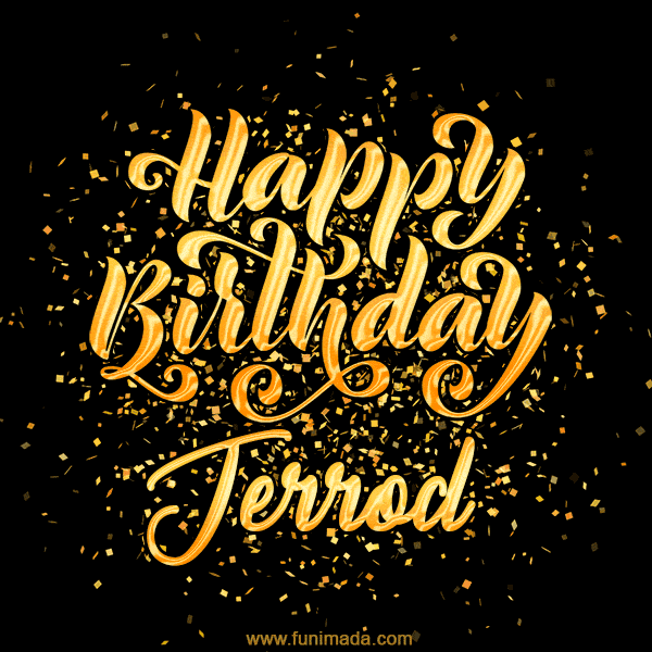 Happy Birthday Card for Jerrod - Download GIF and Send for Free