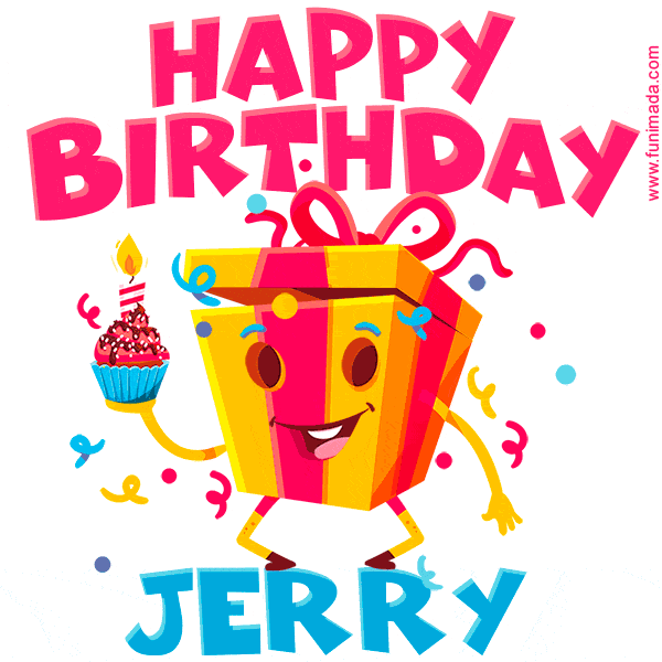 Funny Happy Birthday Jerry GIF