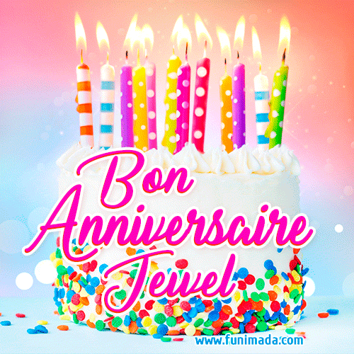 Joyeux anniversaire, Jewel! - GIF Animé