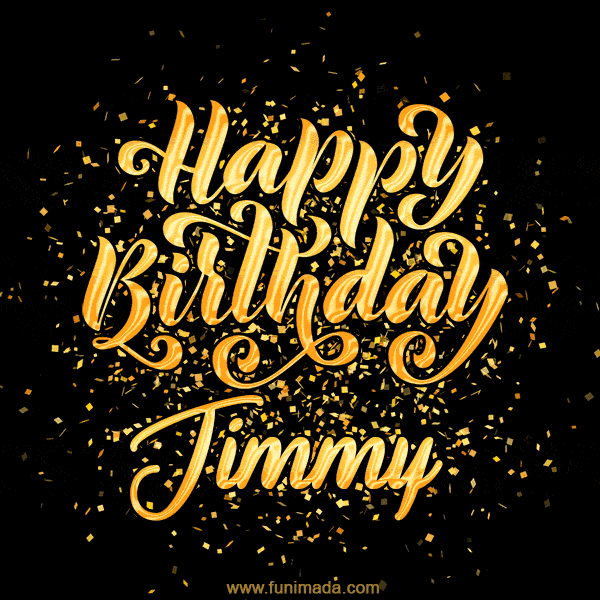Happy Birthday Card for Jimmy - Download GIF and Send for Free