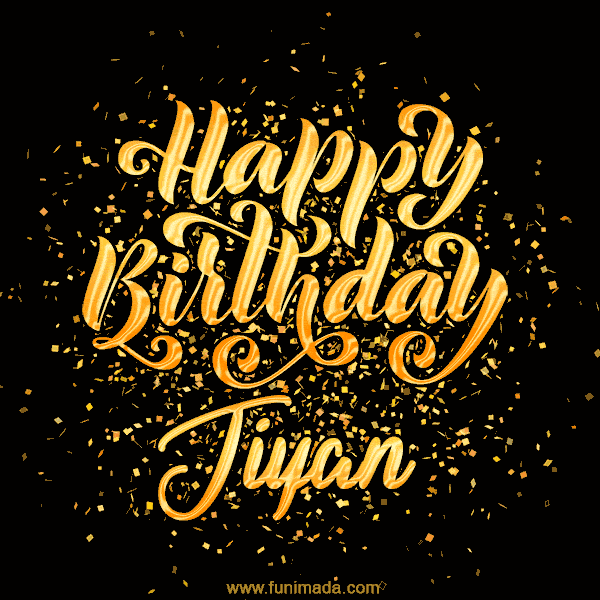Happy Birthday Card for Jiyan - Download GIF and Send for Free