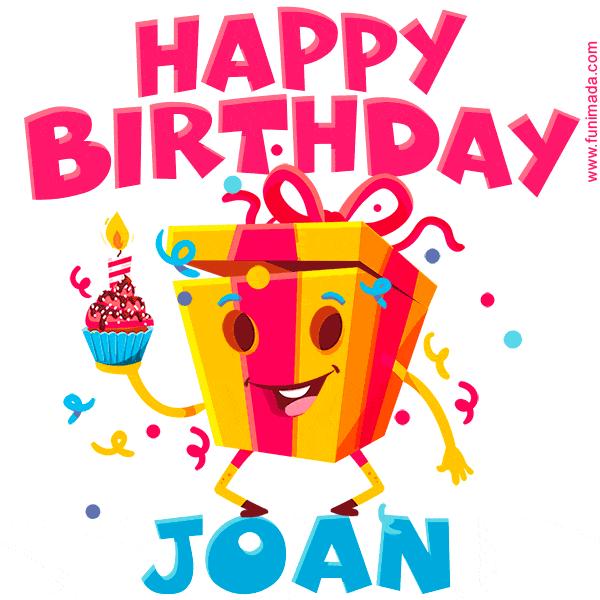 Funny Happy Birthday Joan GIF