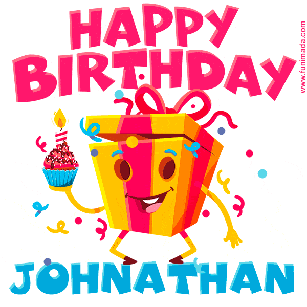 Funny Happy Birthday Johnathan GIF