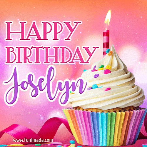 Happy Birthday Joselyn - Lovely Animated GIF