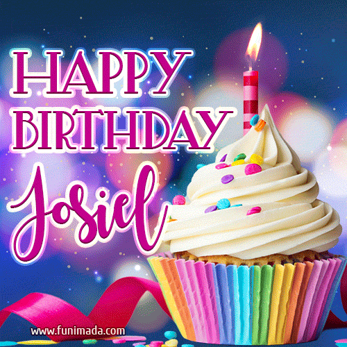 Happy Birthday Josiel - Lovely Animated GIF