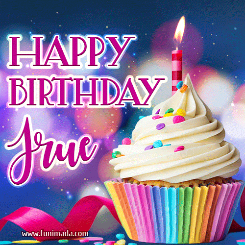 Happy Birthday Jrue - Lovely Animated GIF