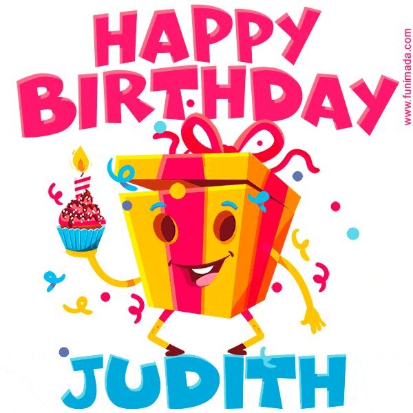 Funny Happy Birthday Judith GIF
