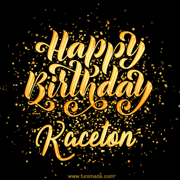 Happy Birthday Card for Kaceton - Download GIF and Send for Free