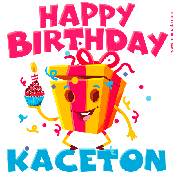 Funny Happy Birthday Kaceton GIF