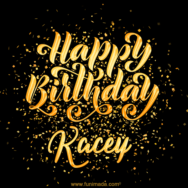 Happy Birthday Card for Kacey - Download GIF and Send for Free