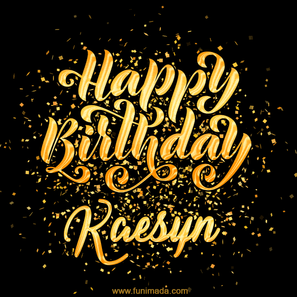 Happy Birthday Card for Kaesyn - Download GIF and Send for Free
