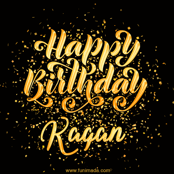 Happy Birthday Card for Kagan - Download GIF and Send for Free