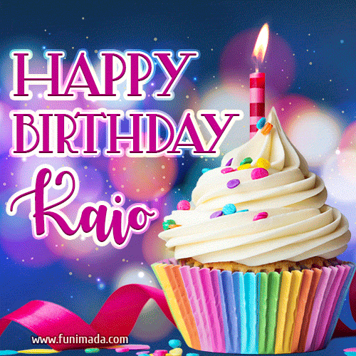 Happy Birthday Kaio - Lovely Animated GIF