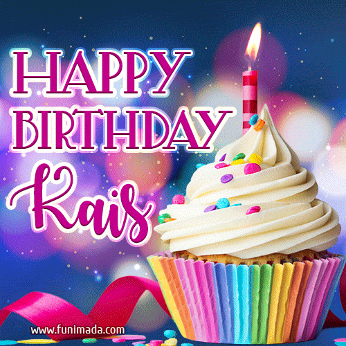Happy Birthday Kais - Lovely Animated GIF