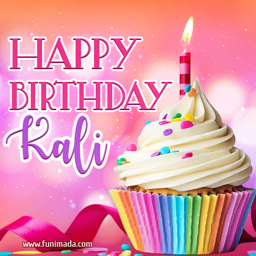 Happy Birthday Kali - Lovely Animated GIF