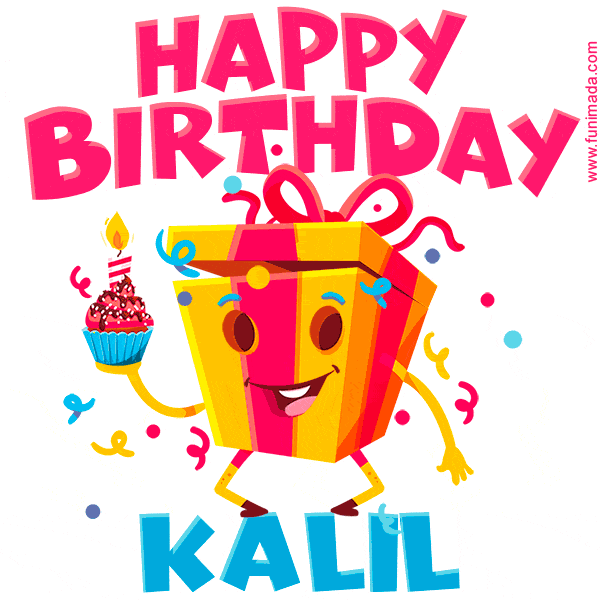 Funny Happy Birthday Kalil GIF