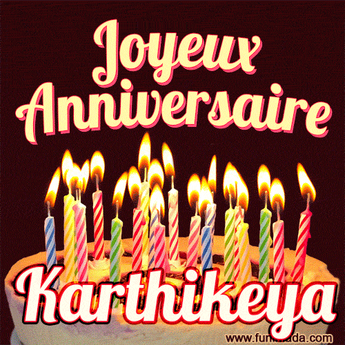 Joyeux anniversaire Karthikeya GIF