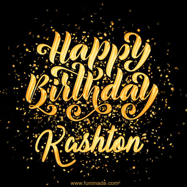 Happy Birthday Card for Kashton - Download GIF and Send for Free