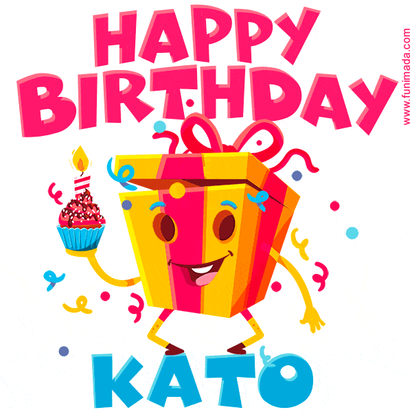 Funny Happy Birthday Kato GIF