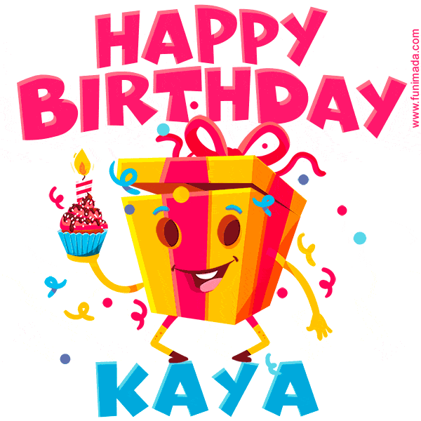 Funny Happy Birthday Kaya GIF