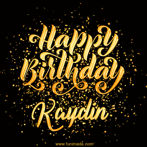 Happy Birthday Card for Kaydin - Download GIF and Send for Free