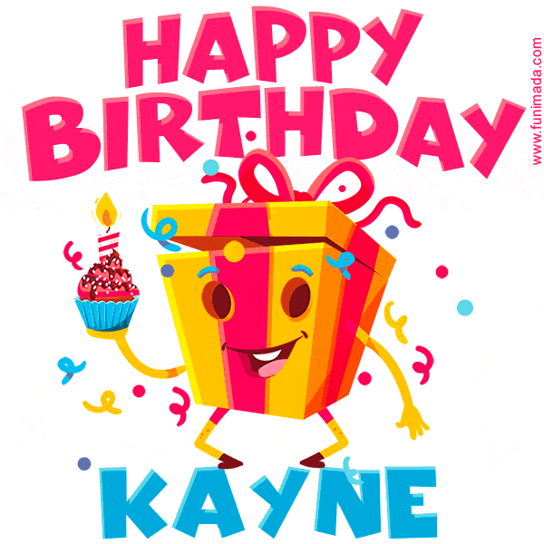 Funny Happy Birthday Kayne GIF