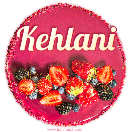 Happy Birthday Cake with Name Kehlani - Free Download