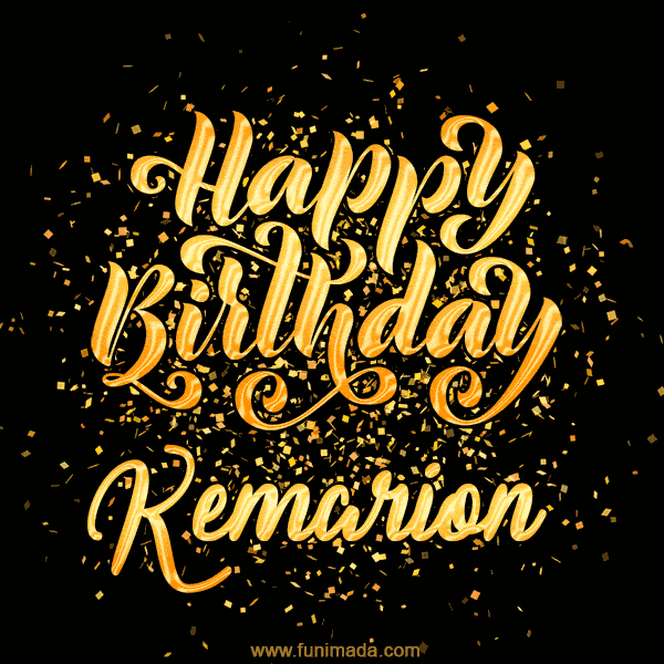 Happy Birthday Card for Kemarion - Download GIF and Send for Free
