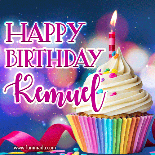 Happy Birthday Kemuel - Lovely Animated GIF