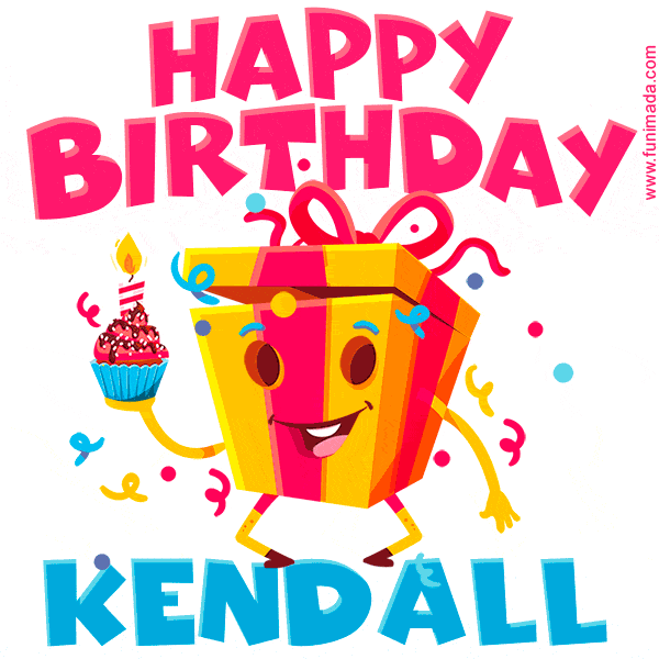 Funny Happy Birthday Kendall GIF