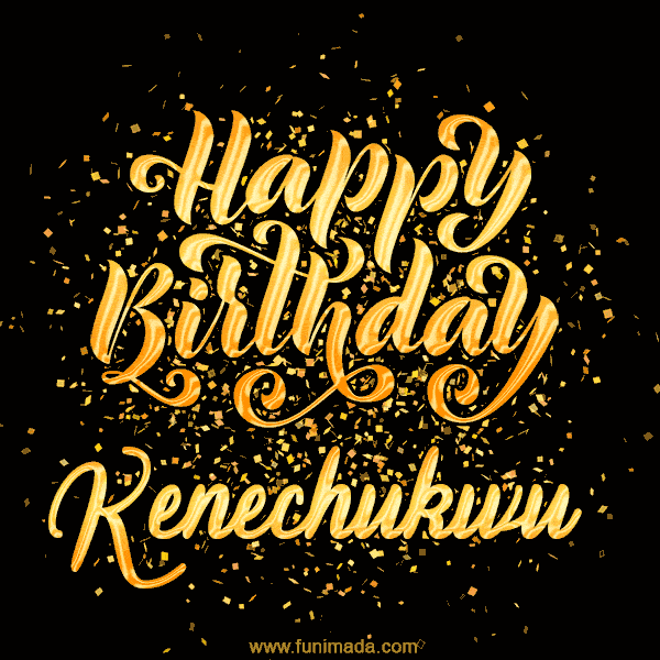 Happy Birthday Card for Kenechukwu - Download GIF and Send for Free