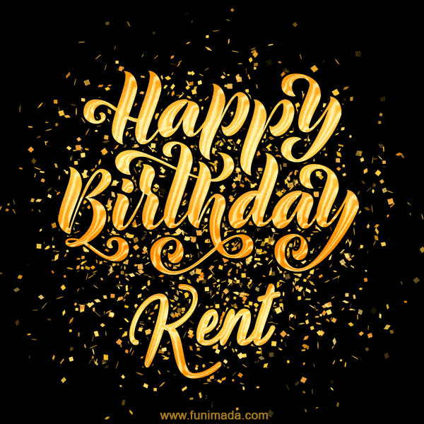 Happy Birthday Card for Kent - Download GIF and Send for Free